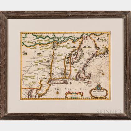A Map of New England and New York,