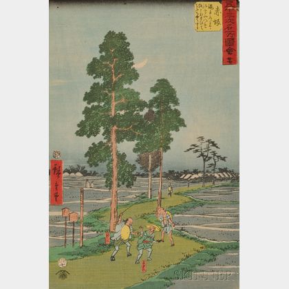 Three Hiroshige: