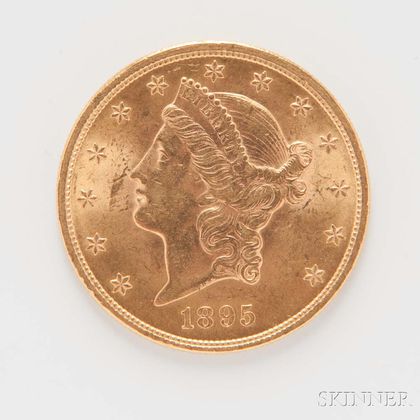 1895 $20 Liberty Head Gold Coin