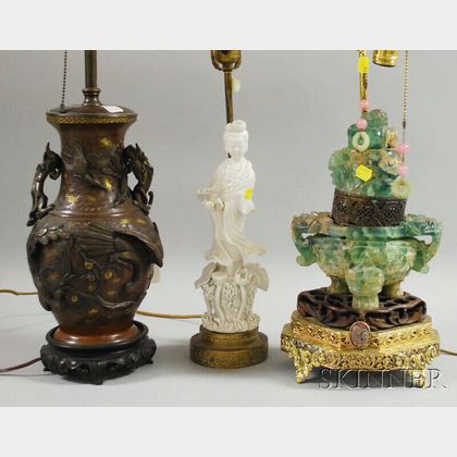 Three Chinese Lamps