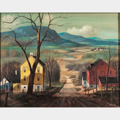 Paul F. Riba (American, 1912-1977) Panorama