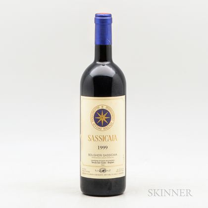San Guido Sassicaia 1999, 1 bottle 