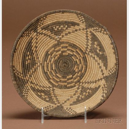 Southwest Coiled Basketry Bowl