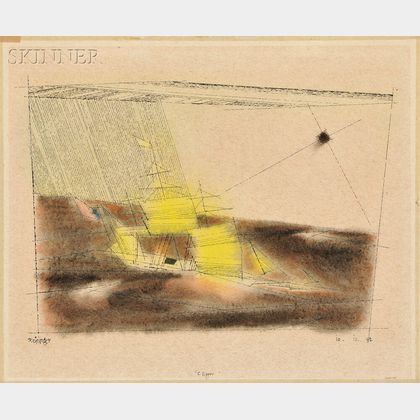 Lyonel Feininger (American, 1871-1956) Clipper