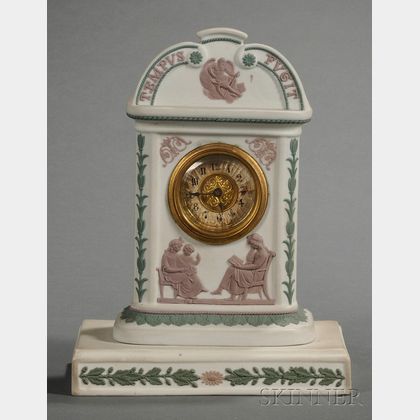 Wedgwood Three-Color Jasper Clock Case
