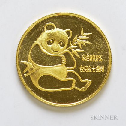 1982 Chinese 50 Yuan Gold Panda.