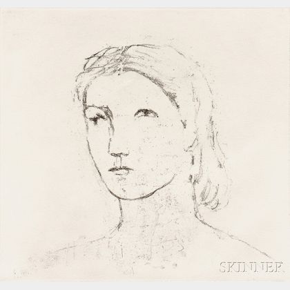 Henry Moore (British, 1898-1986) Head of Girl