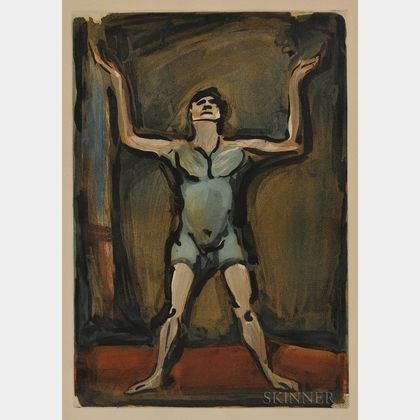 Georges Rouault (French, 1871-1958) Jongleur from Cirque