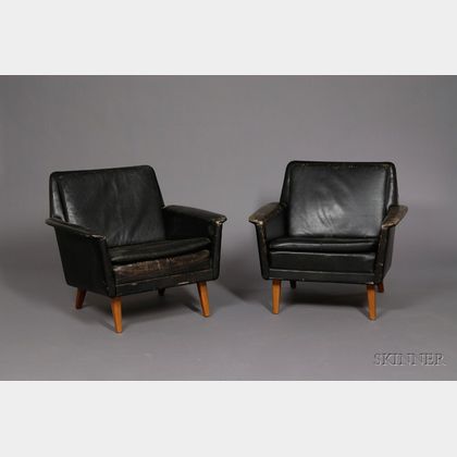 Two Lounge Chairs