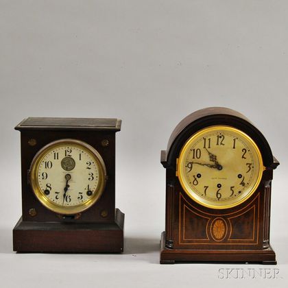 Two Seth Thomas Shelf Clocks