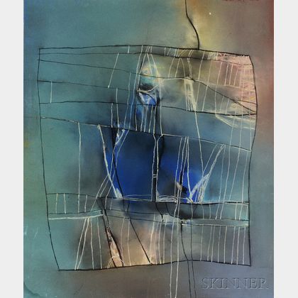 David Blackburn (British, b. 1939) Untitled Abstract Composition