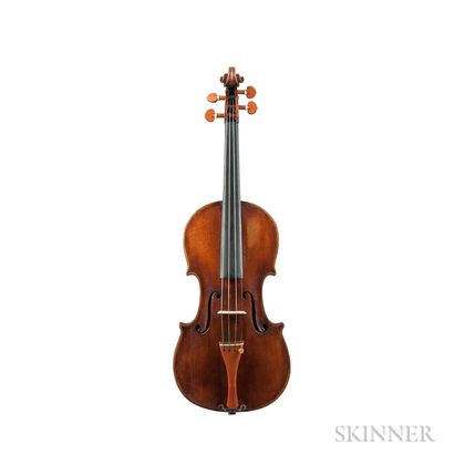 English Violin, Bernhard Simon Fendt, c. 1830