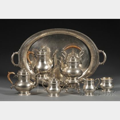 Gorham Sterling Seven-piece Tea and Coffee Service