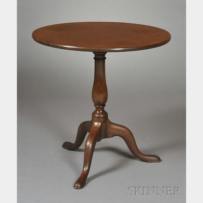 Victorian Mahogany Tilt-top Tripod Table