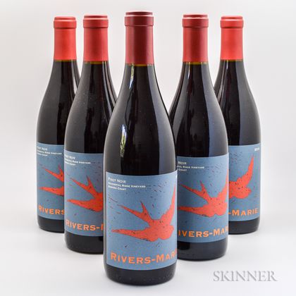 Rivers Marie Pinot Noir Occidental Ridge Vineyard Vertical, 5 bottles 