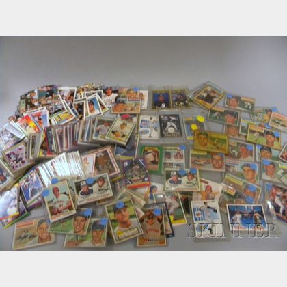 Small Group of 1950s to 1990s Baseball Cards