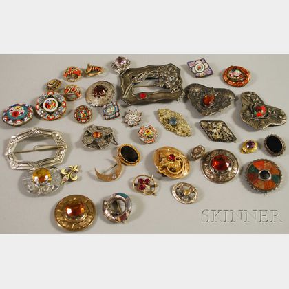 Group of Antique and Costume Jewelry
