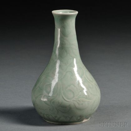 Miniature Celadon Vase