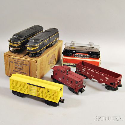 Lionel Train Eerie Diesel Freight Set #1467W
