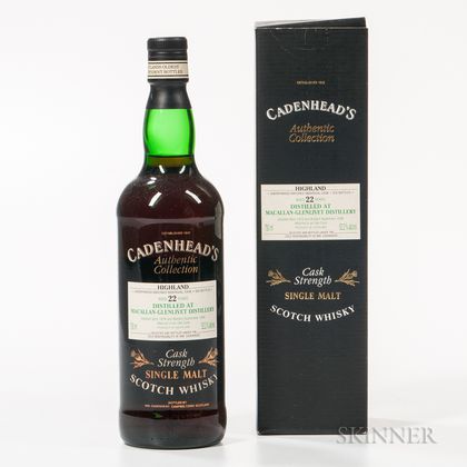 Macallan-Glenlivet 22 Years Old 1976, 1 750ml bottle 
