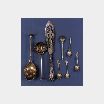 Group of Silver and Plated Flatware