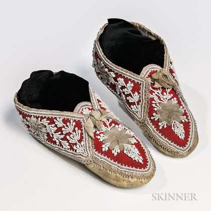 Beaded Moccasins, 