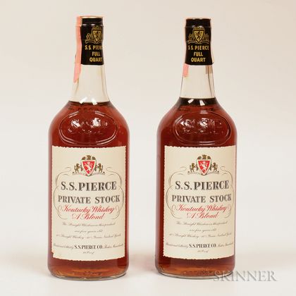 SS Pierce Private Stock, 2 quart bottles 