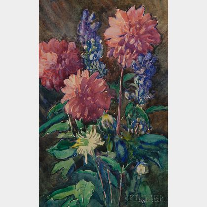 Sarah Choate Sears (American, 1858-1935) Flowers
