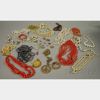Group of Beaded Costume Jewelry