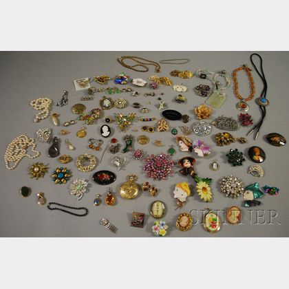 Assorted Group of Mostly Costume Jewelry