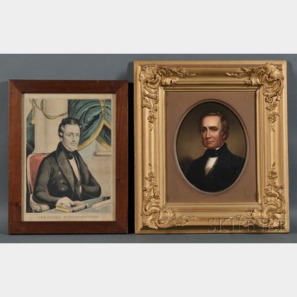 William B. Chambers (New York and Pennsylvania, Early 19th Century) Portrait of Theodore Frelinghuysen, Statesman and Vice President...
