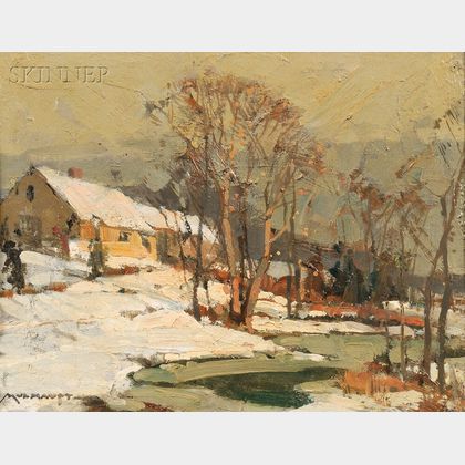 Frederick John Mulhaupt (American, 1871-1938) New England Farm