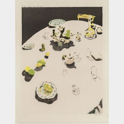 Fairfield Porter (American, 1907-1975) The Table