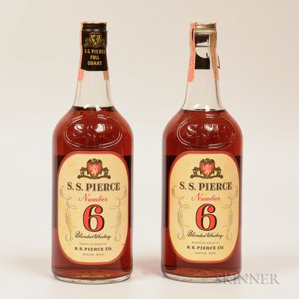 SS Pierce Number 6, 2 quart bottles 