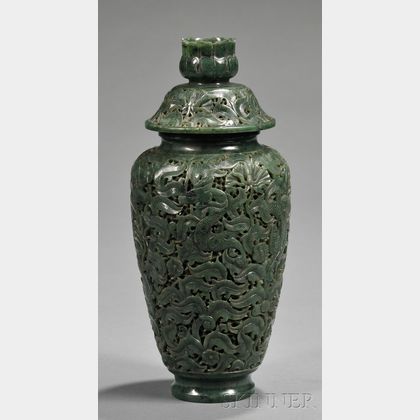 Jade Vase and Cover