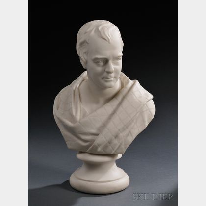 Wedgwood Carrara Bust of Scott