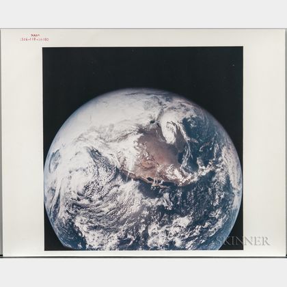 Apollo 16, View of Earth, April 16, 1972.