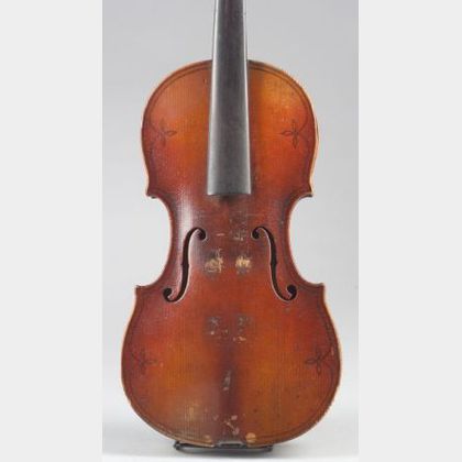 German Violin, c. 1900, Probably Hornsteiner Workshop