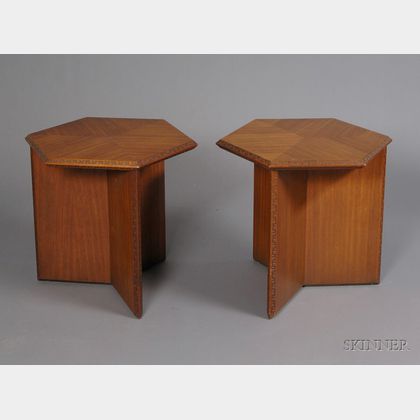 Two Frank Lloyd Wright Tables
