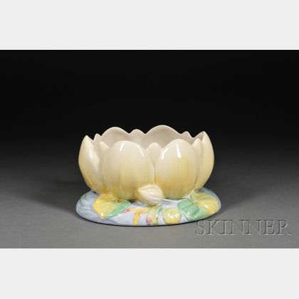 Clarice Cliff Pottery Lotus Blossom Bowl