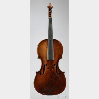 French Violin, Coussin School, c. 1880