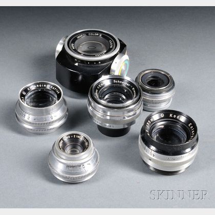 Six Enlarging Lenses