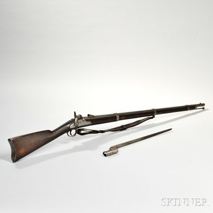 Model 1861 U.S. Percussion Rifle-Musket, Sling, and Bayonet