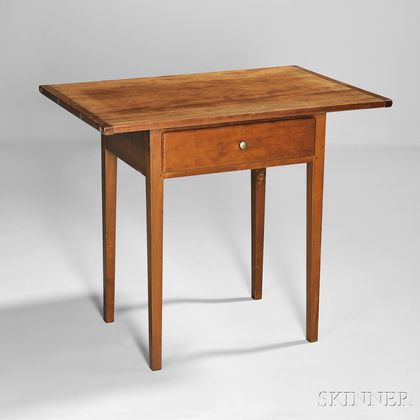 Shaker One-drawer Cherry Table
