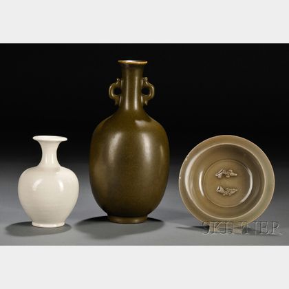 Three Pottery Items