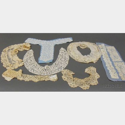 Assorted Lace Collars, Cuffs, and Other Accessories