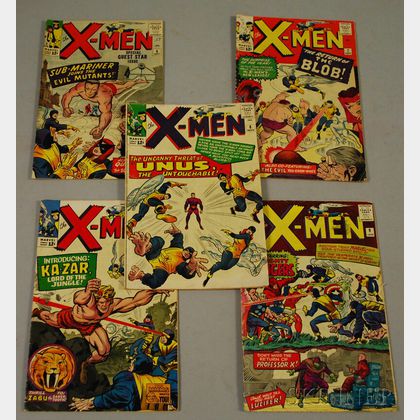 Silver Age The X-Men , No. 6-10