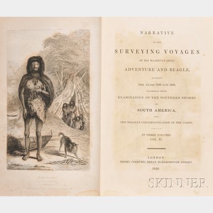 Darwin, Charles (1809-1882) Narrative of the Surveying Voyages of his Majestys Ships Adventure and Beagle, between the Years 1826 and 