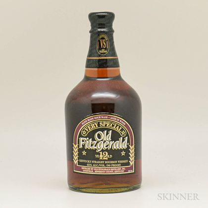Very Special Old Fitzgerald 12 Years Old, 1 750ml bottle 
