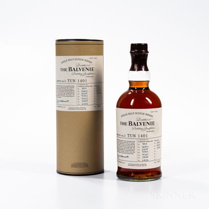 Balvenie TUN 1401 Batch 3, 1 750ml bottle (ot) 
